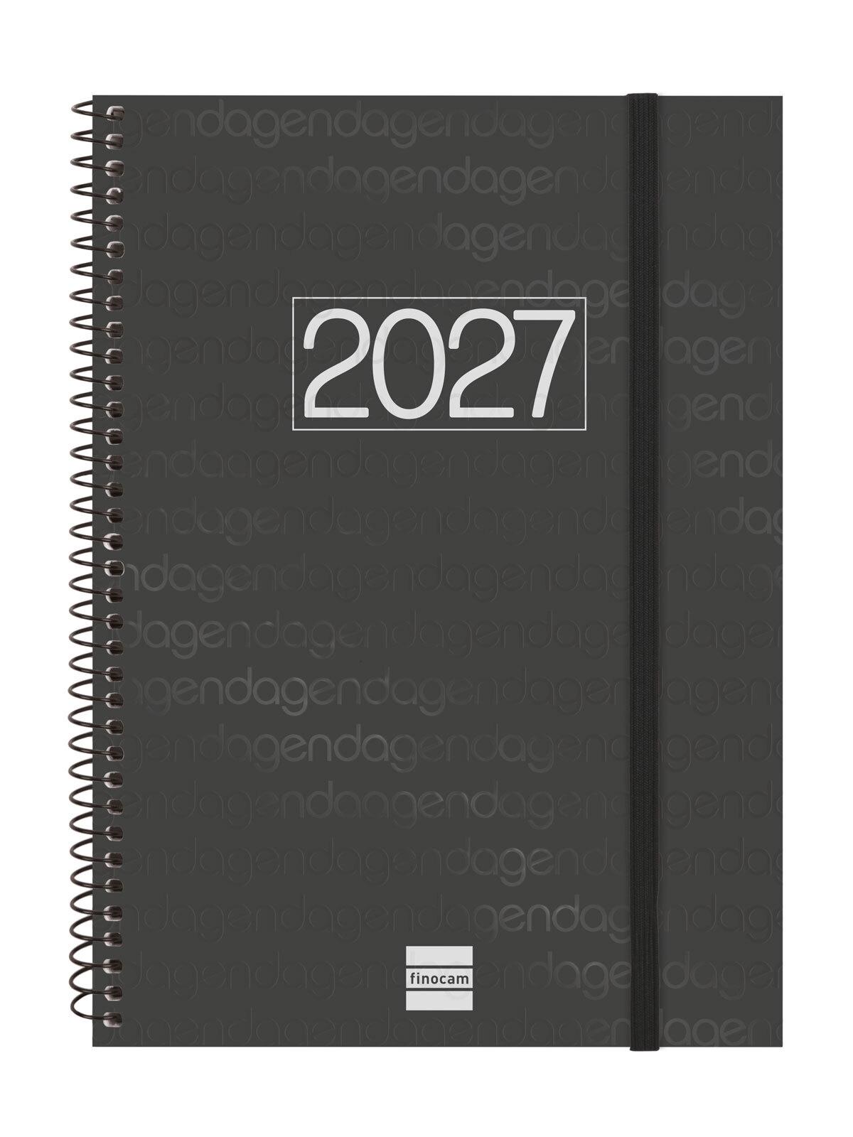 Finocam Agenda Year E10 Svh 2027 Negro+