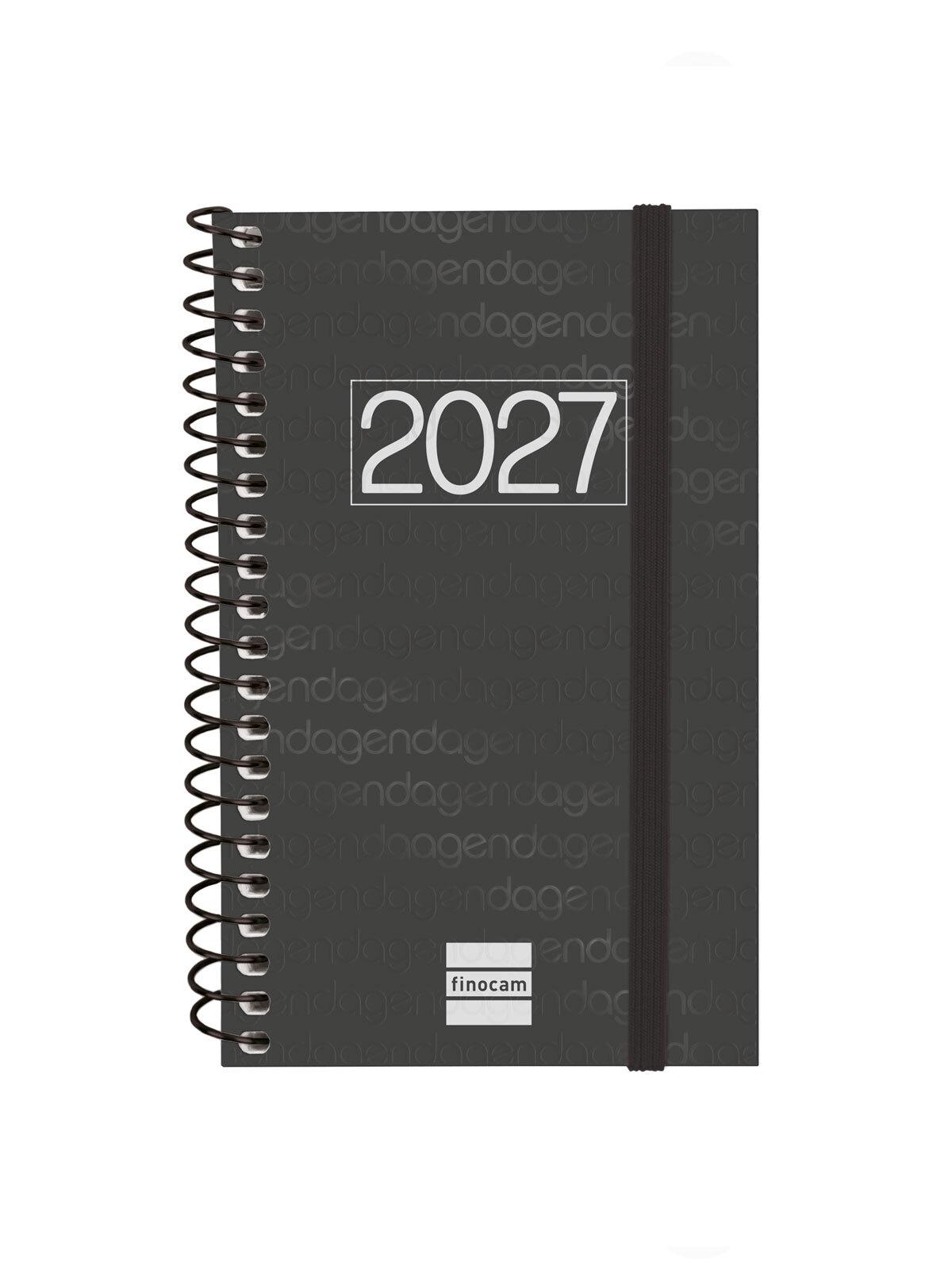 Finocam Agenda Year E3 Svh 2027 Negre Cat+