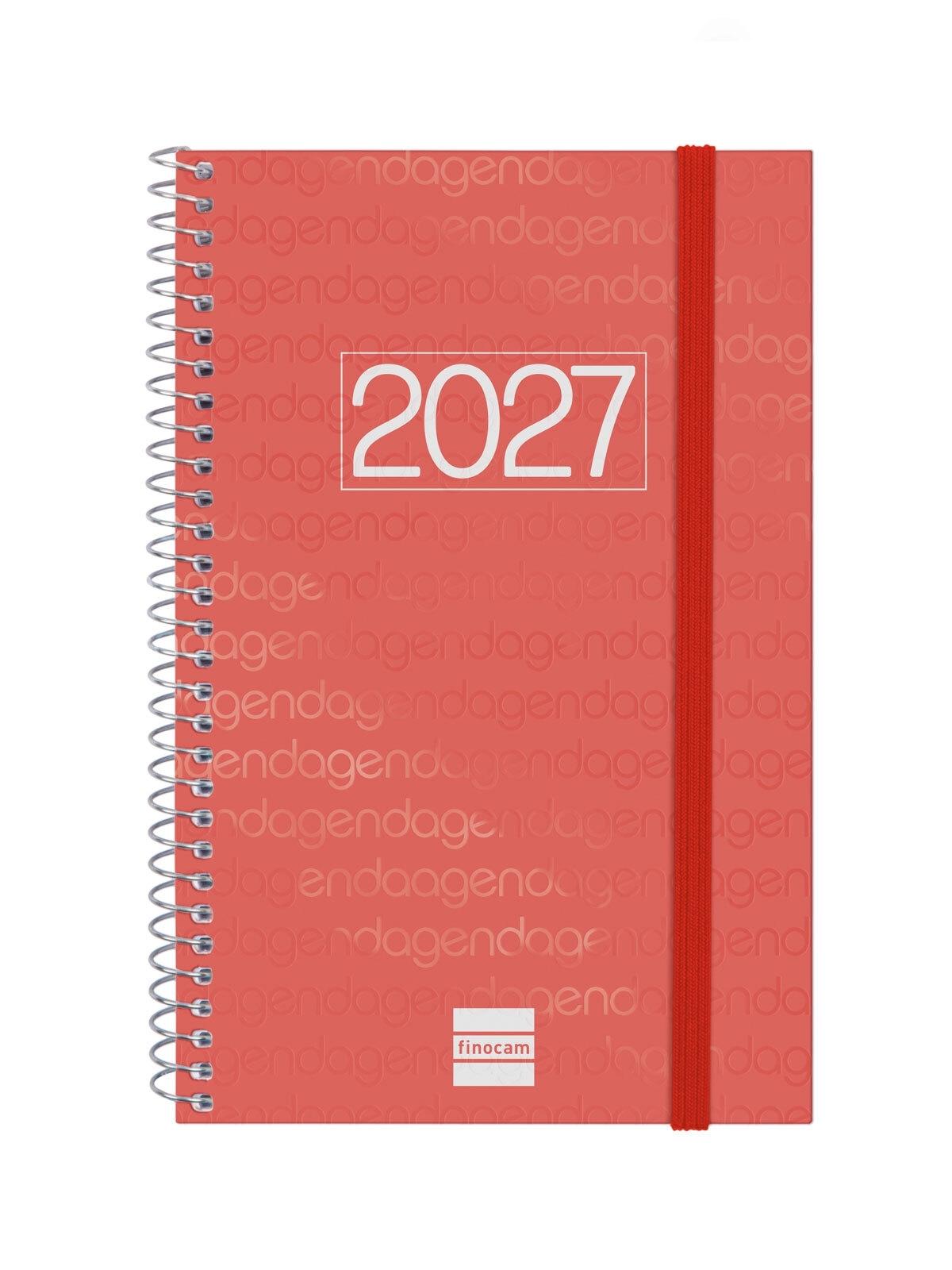 Finocam Agenda Year E5 Svh 2027 Vermell Cat+