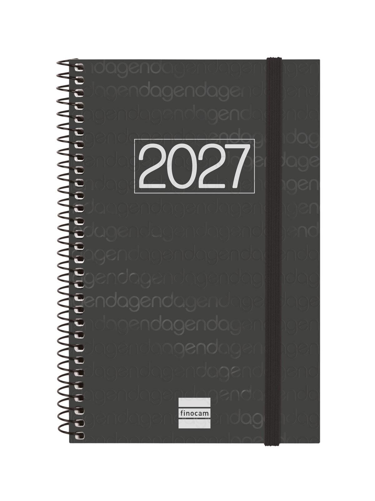 Finocam Agenda Year E5 Svh 2027 Negre Cat+