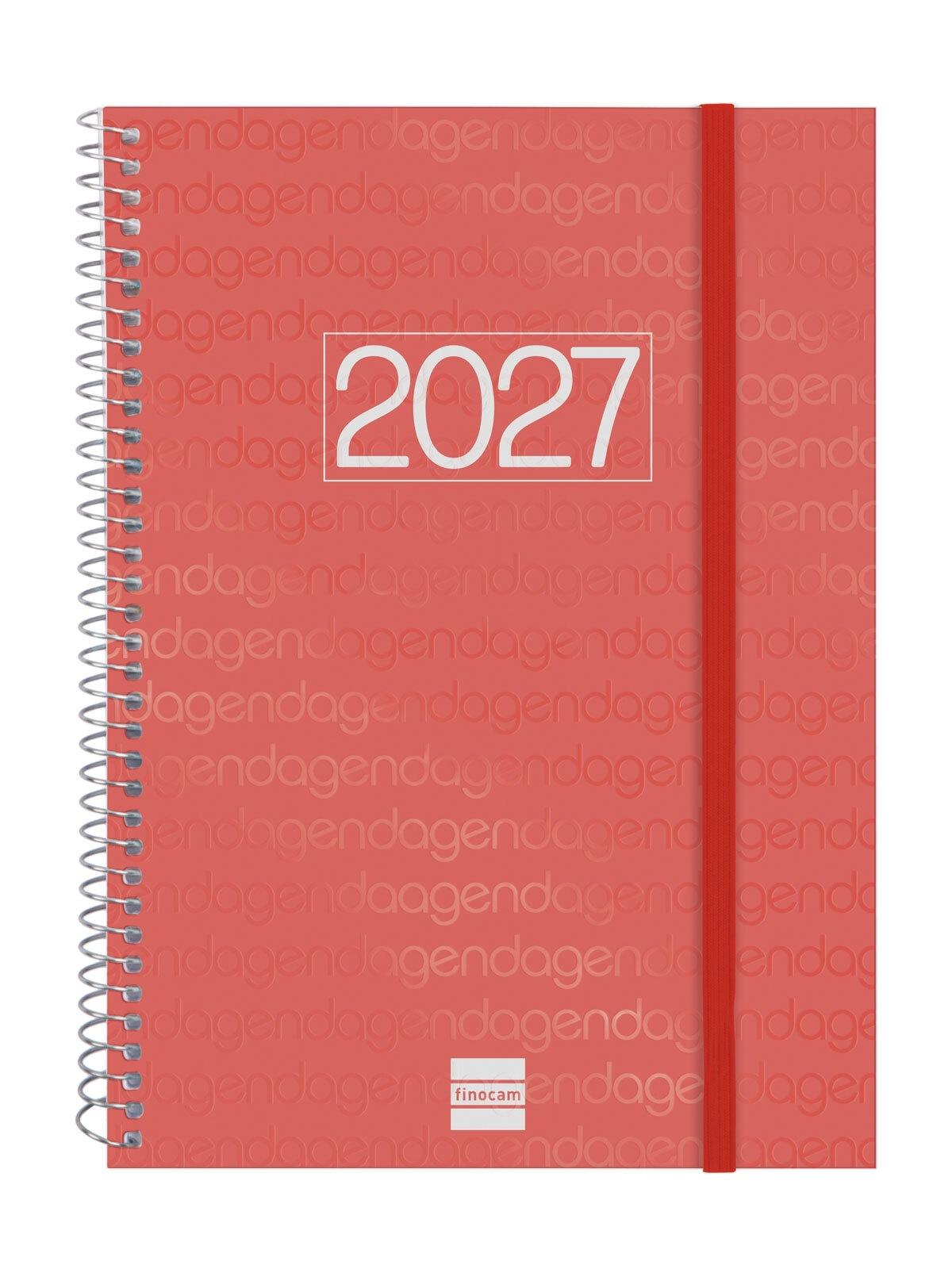 Finocam Agenda Year E10 Svh 2027 Vermell Cat+