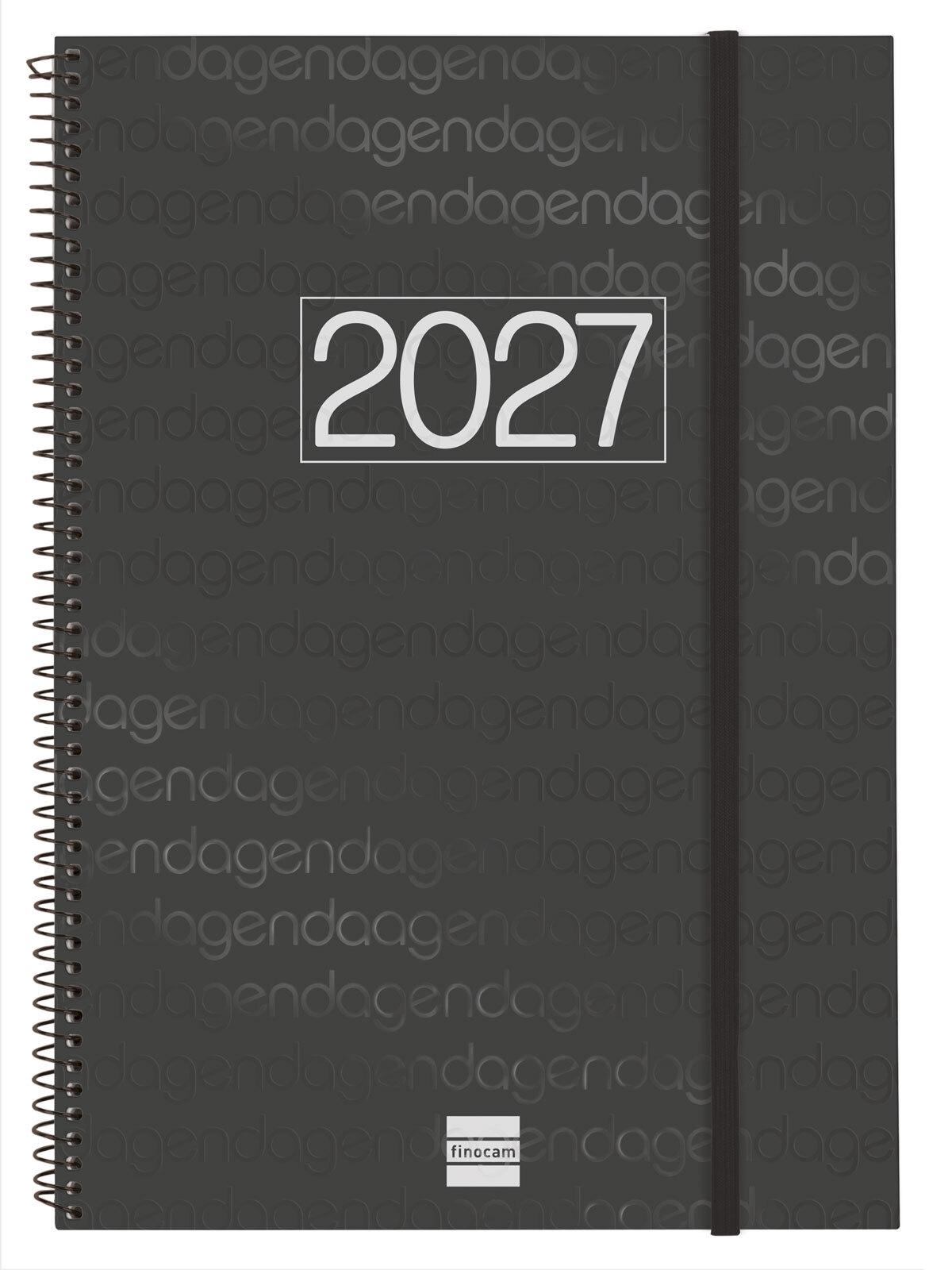 Finocam Agenda Year E40 Svh 2027 Negre Cat+