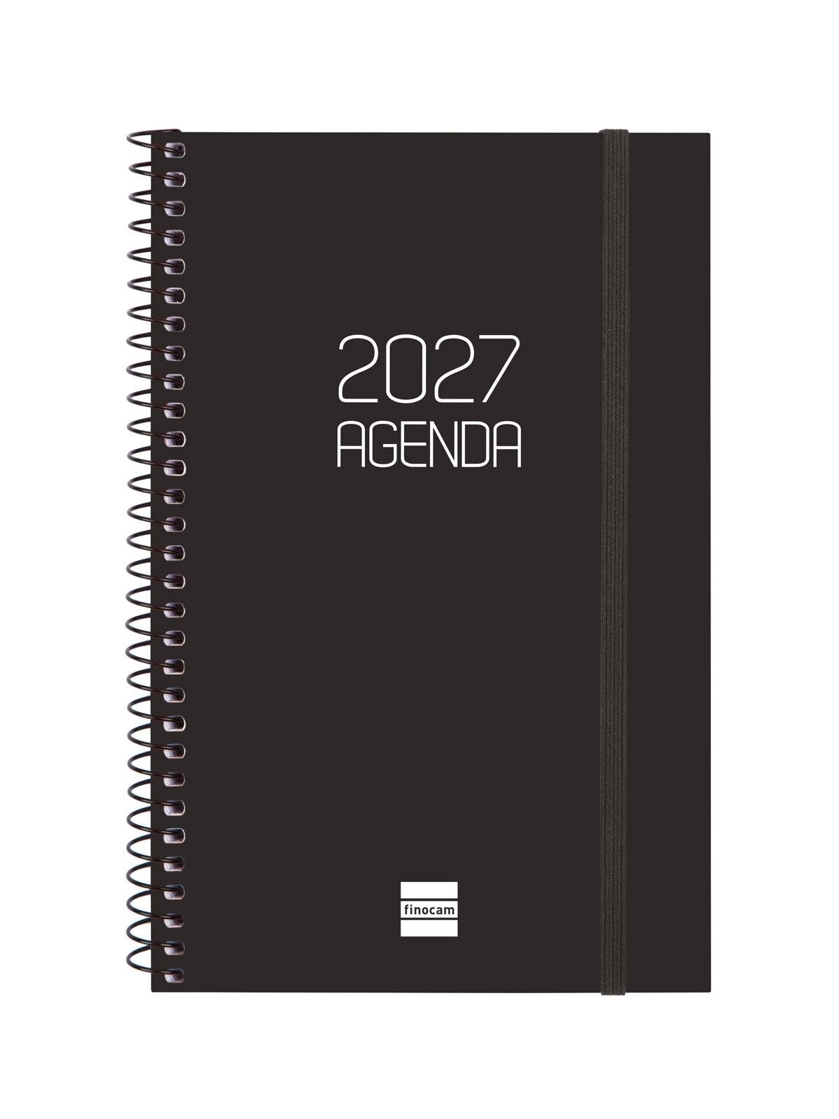 Finocam Agenda Opaque E5 Svh 2027 Negro+