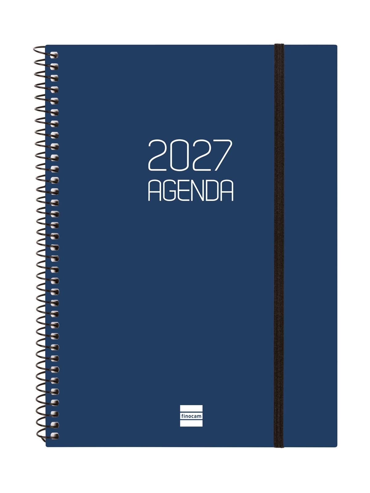 Finocam Agenda Opaque E10 Svh 2027 Azul+