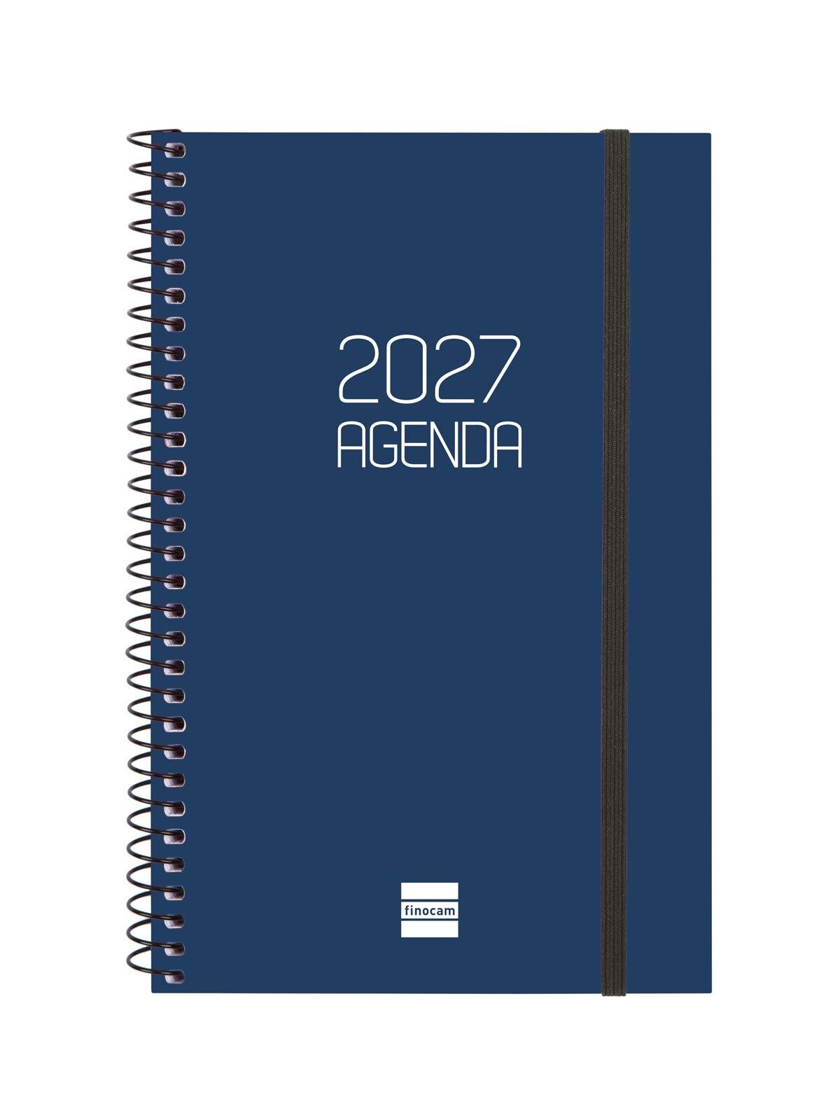 Finocam Agenda Opaque E5 Svh 2027 Blau Cat+