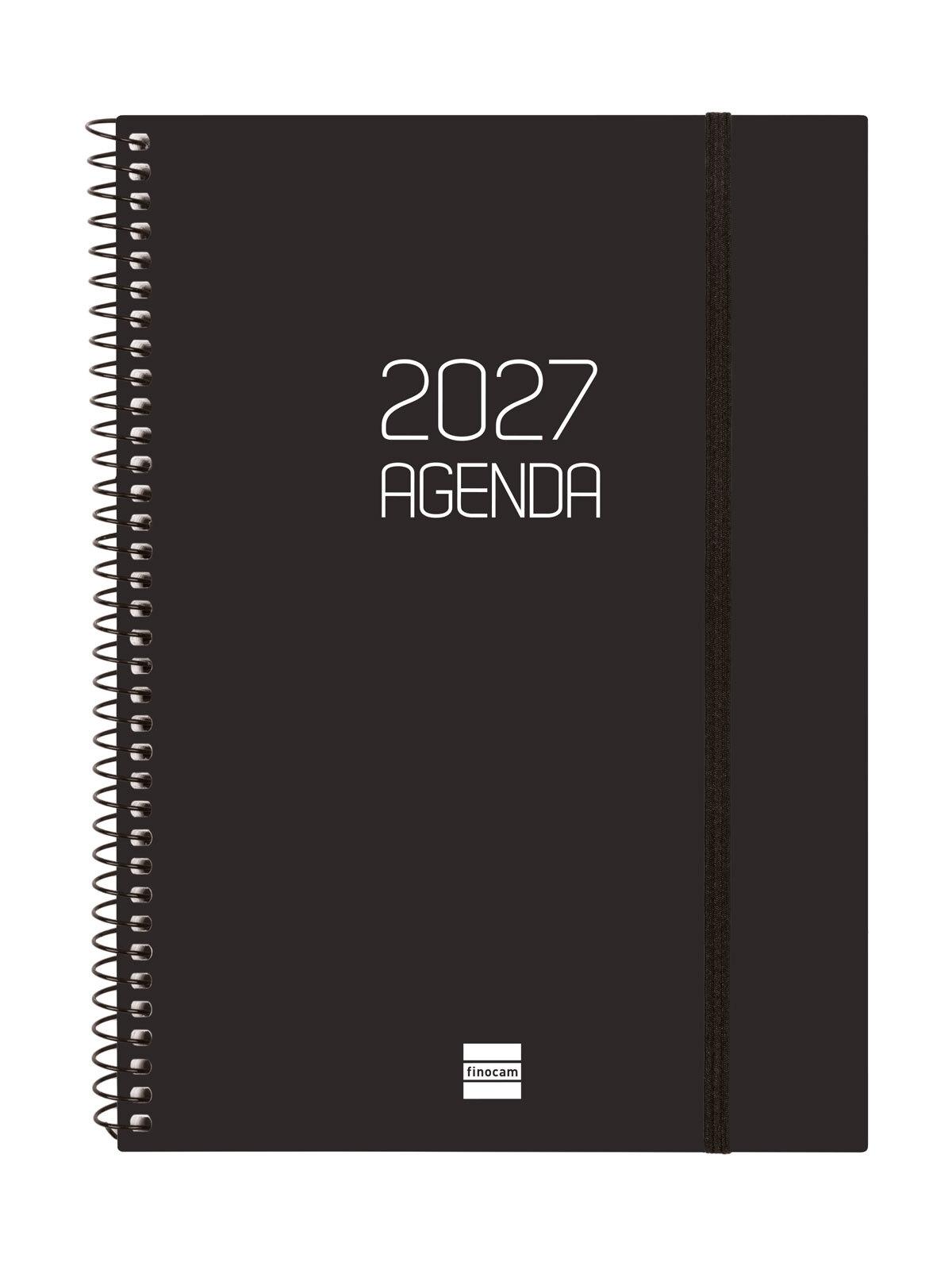 Finocam Agenda Opaque E10 Svh 2027 Negre Cat+