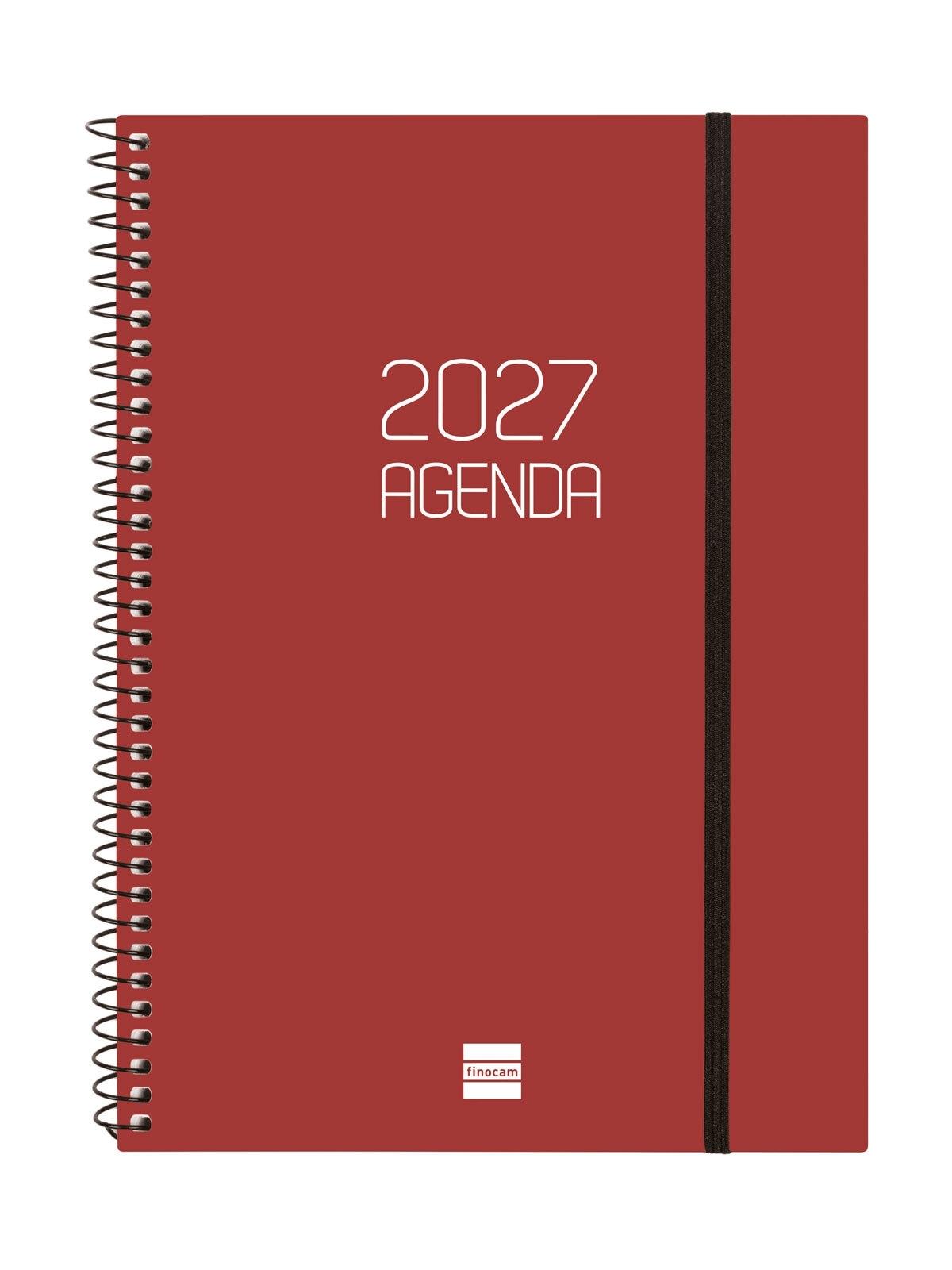 Finocam Agenda Opaque E10 Svh 2027 Bordeus Cat+