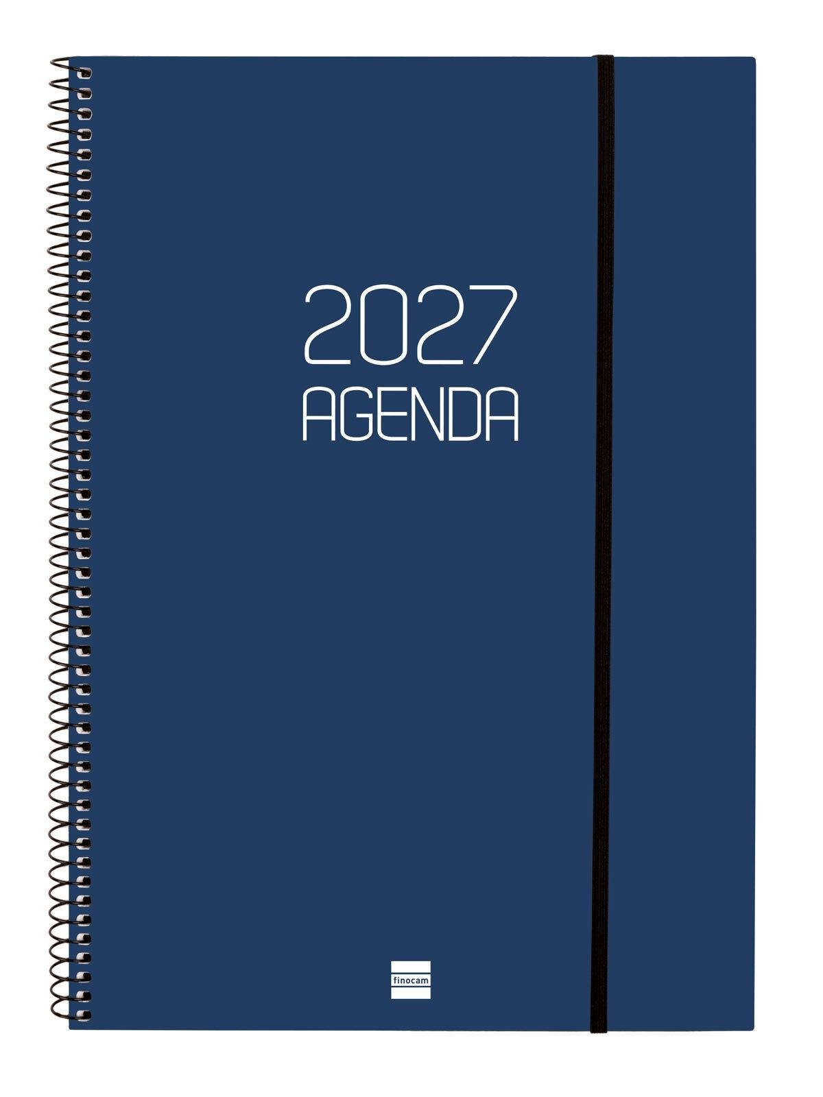 Finocam Agenda Opaque E40 Svv 2027 Azul+