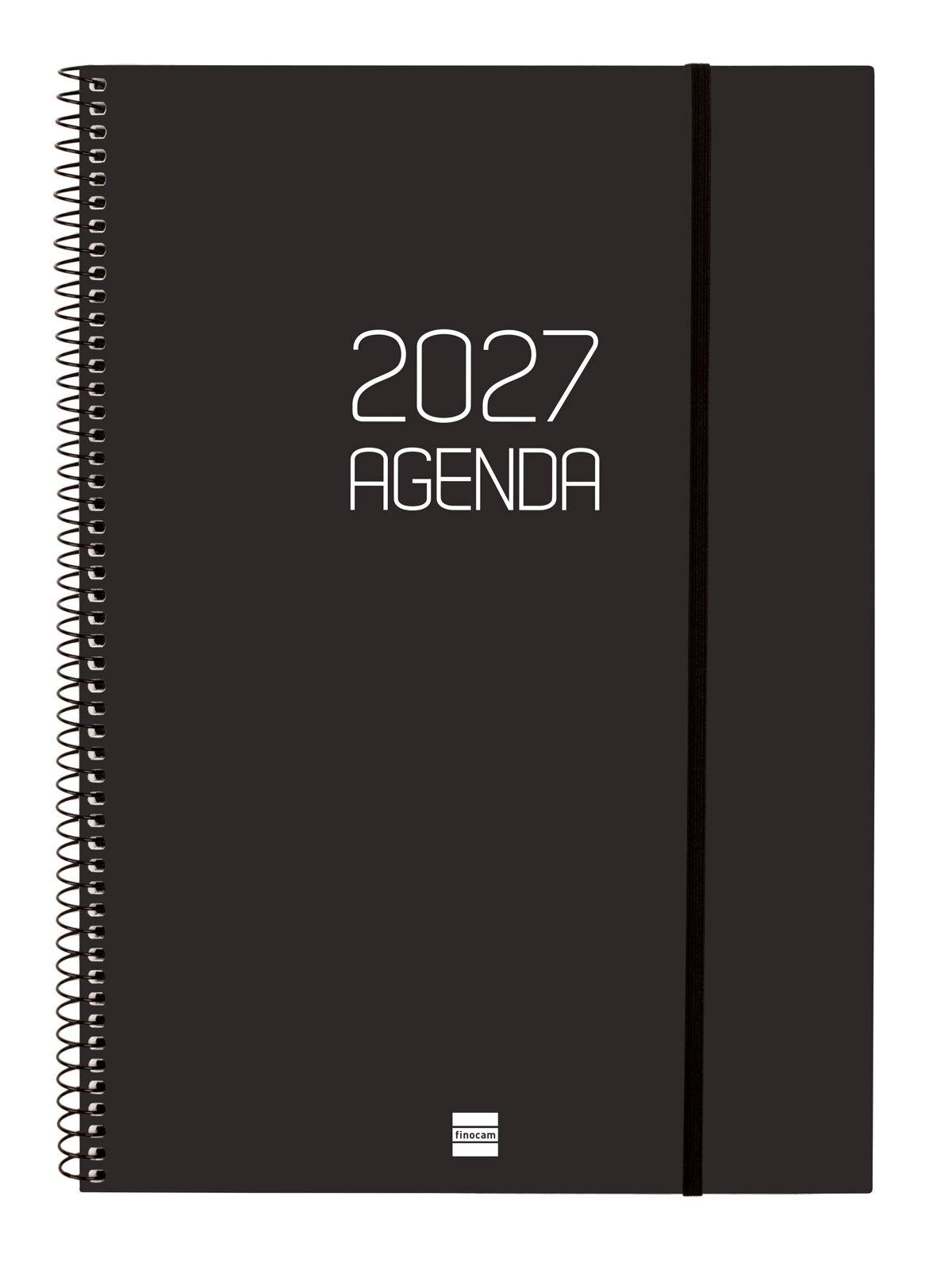 Finocam Agenda Opaque E40 Svv 2027 Negro+