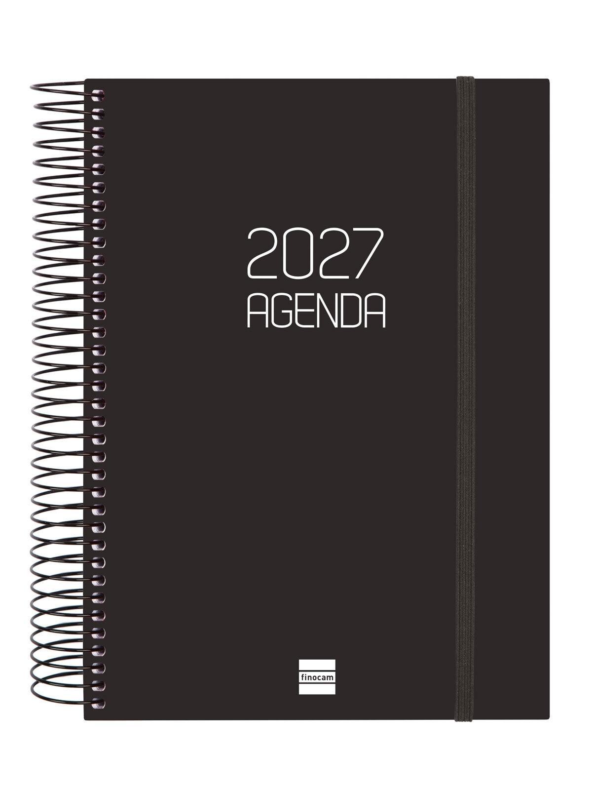 Finocam Agenda Opaque E10 1Dp 2027 Negro+
