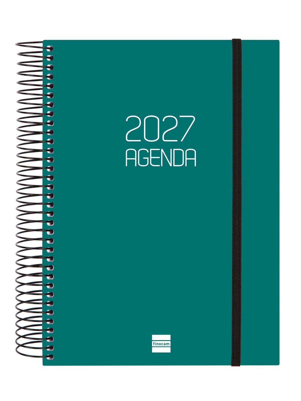 Finocam Agenda Opaque E10 1Dp 2027 Verd Cat+