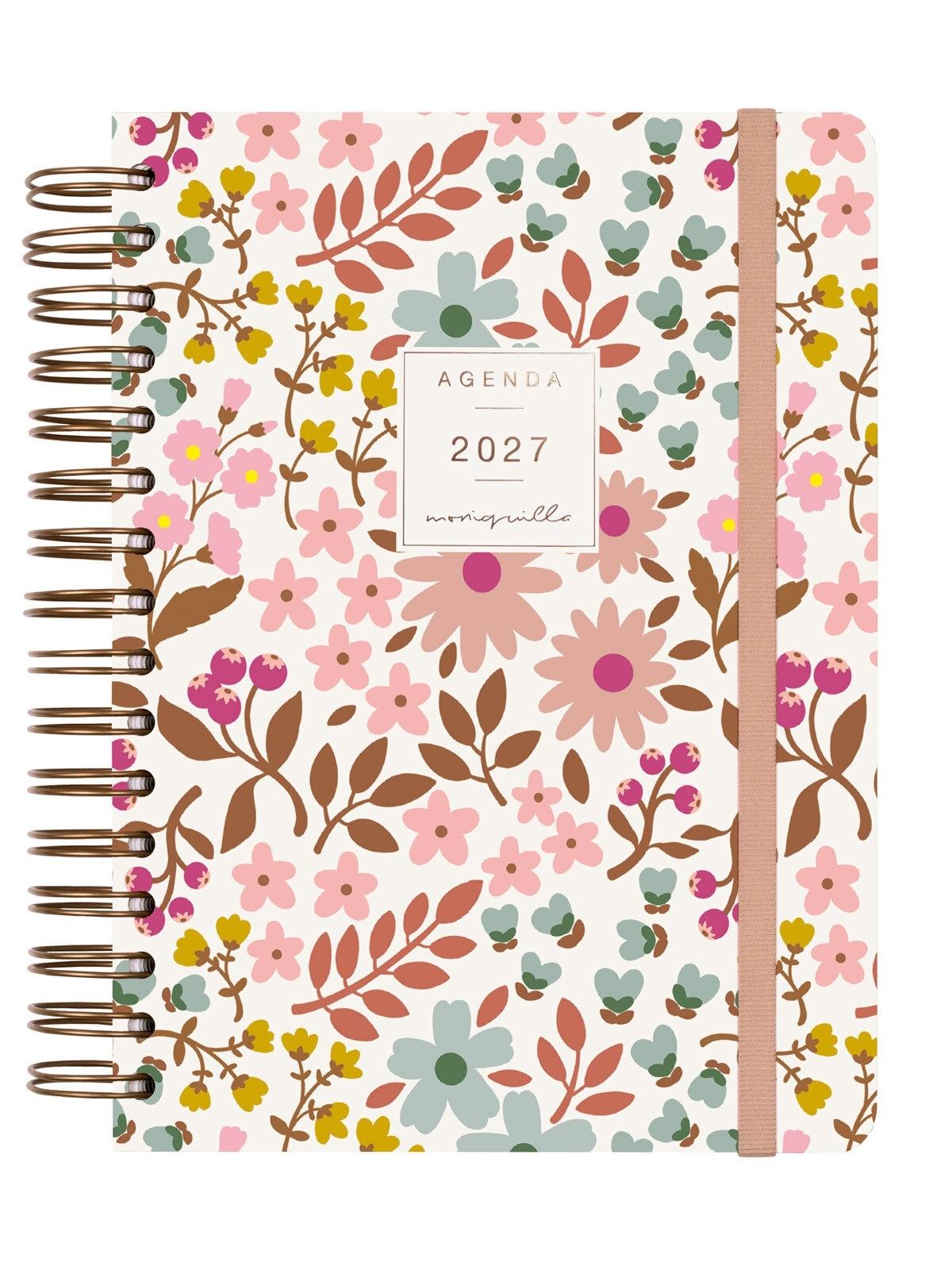 Finocam Agenda Moniquilla E10 1Dp 2027 Rosa Cat+