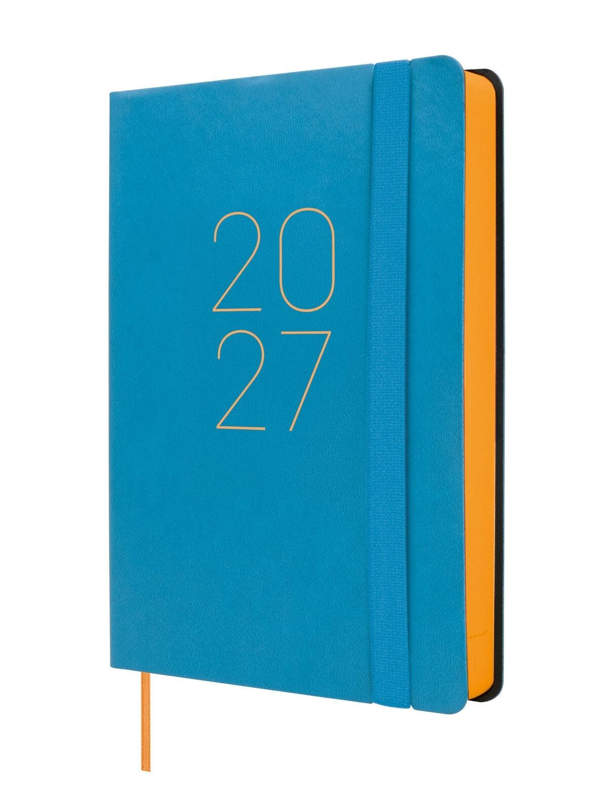 Finocam Agenda Lisa F4 1Dp 2027 Blau Cat+