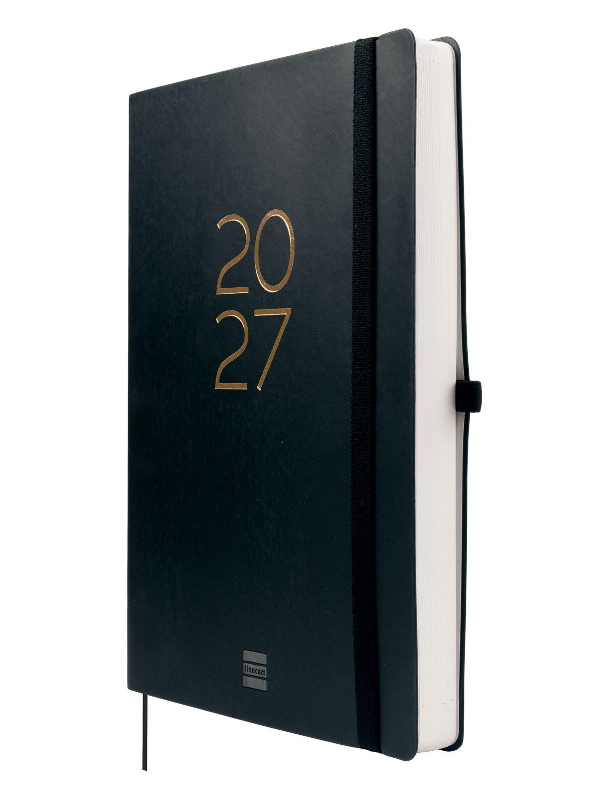 Finocam Agenda Capri B5 1Dp 2027 Negro Intl+