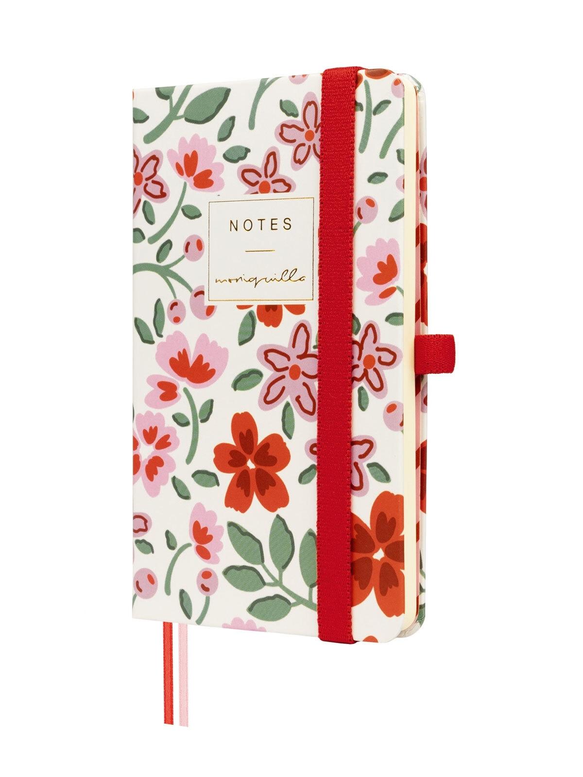Finocam Cuaderno Moniquilla Tapa Dura 9X15 Liso Rojo