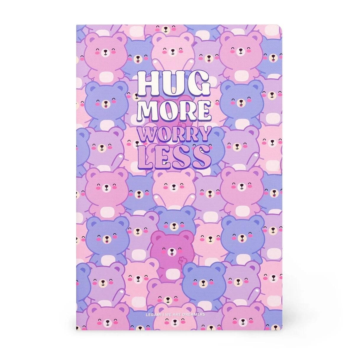 Legami Libreta Grapada A5 Liso Portada Rígida Teddy Bear