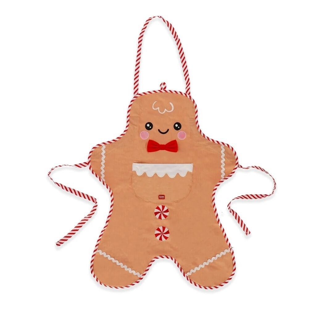 Legami Delantal Cocina Navideño Gingerbread