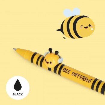 Legami Lovely Friends Bolígrafo Gel Negro Bee