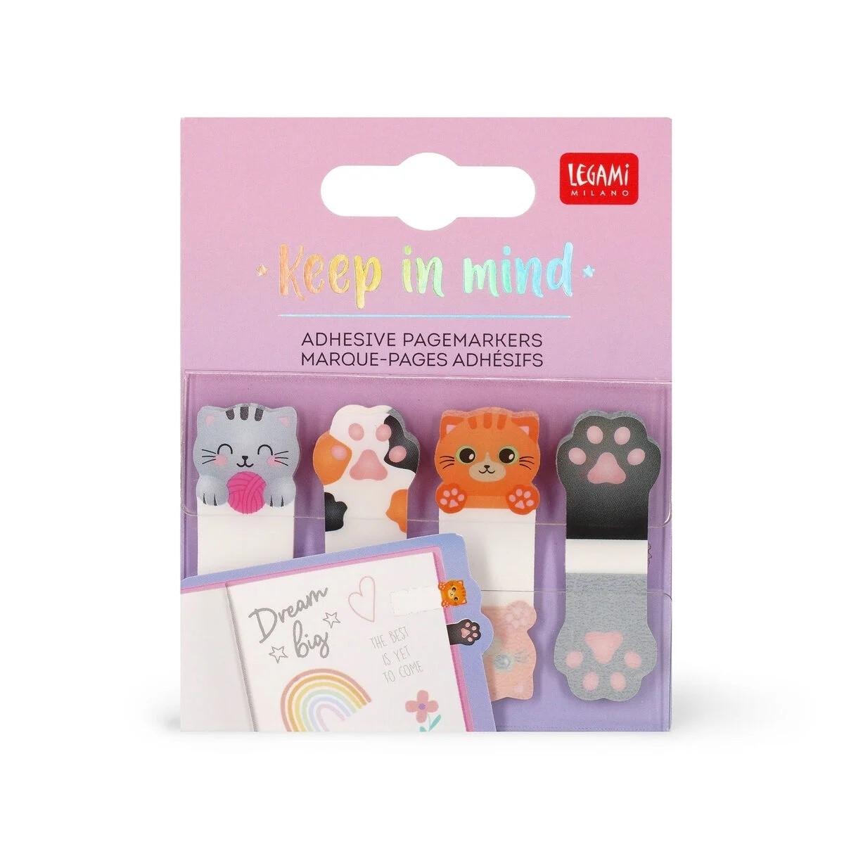 Legami Marcapáginas Adhesivos Kitty