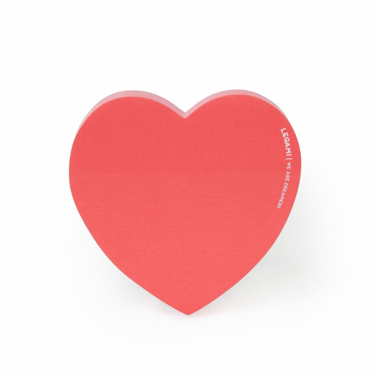 Legami Cubo Notas Adhesivo Heart