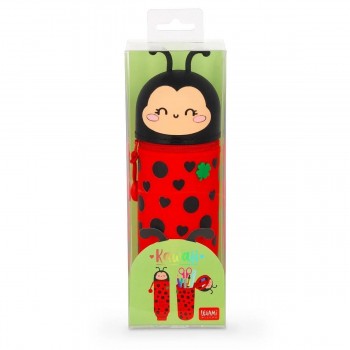 Legami Kawaii Estuche 2 en 1 Silicona Ladybug