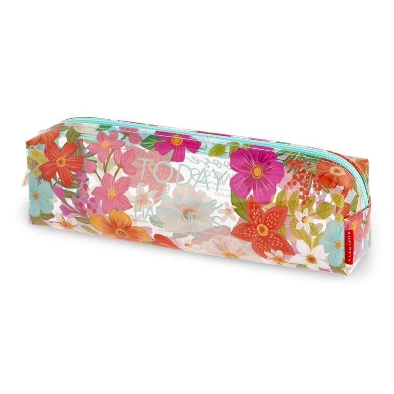 Legami Estuche Transparente Blando Flowers
