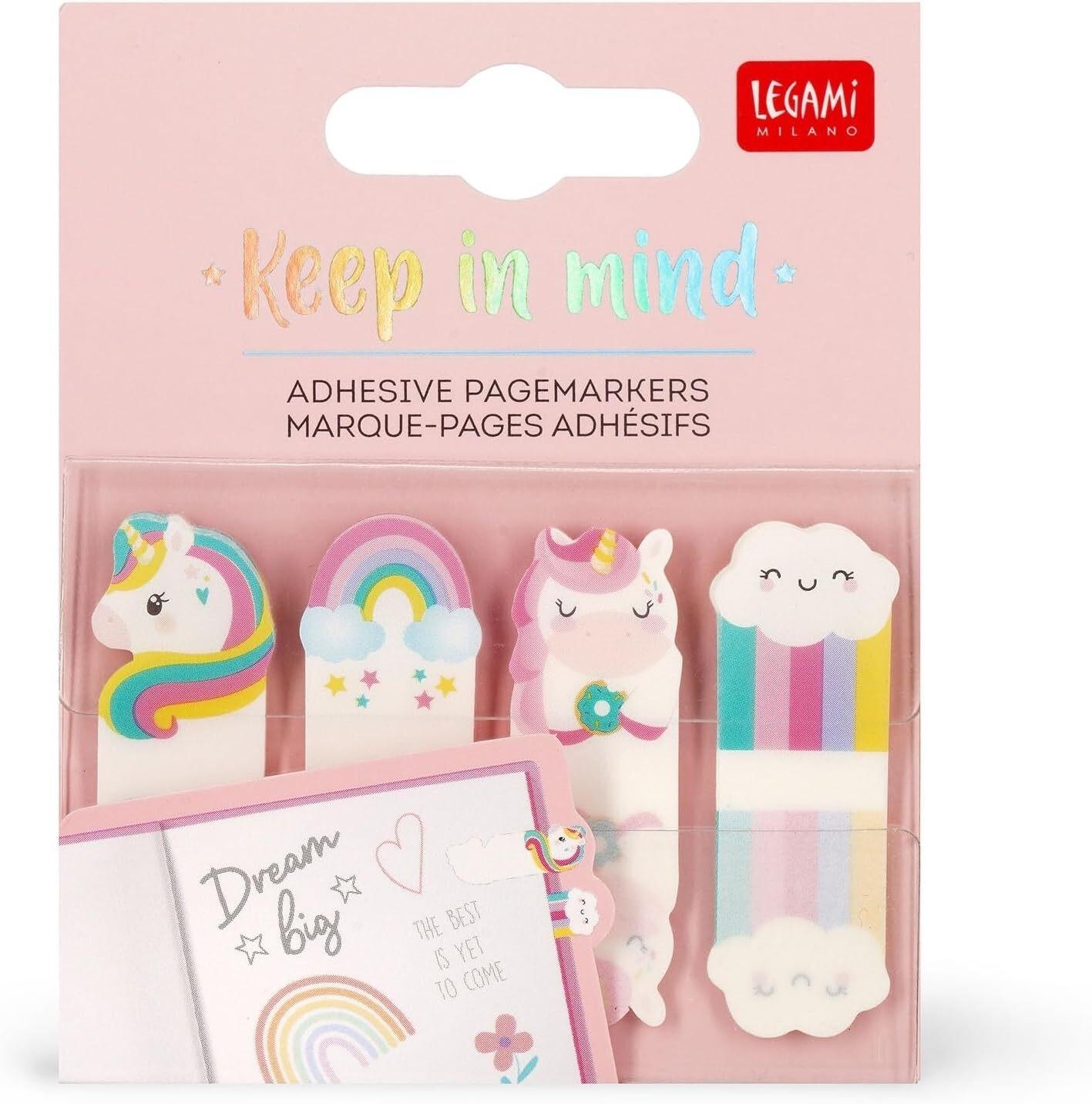 Legami Marcapáginas Adhesivos Unicorn