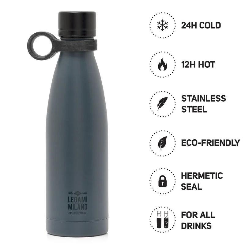 Legami Botella Térmica 500 ml Black