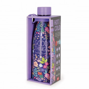 Legami Hot&Cold Botella Térmica 500 ml Flowers