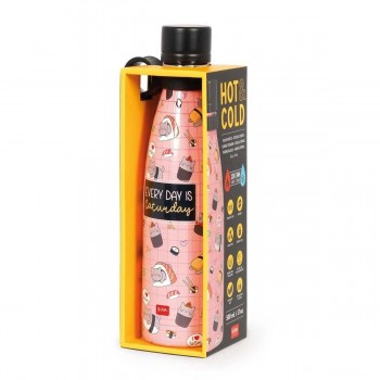 Legami Hot&Cold Botella Térmica 500 ml Sushi Cat