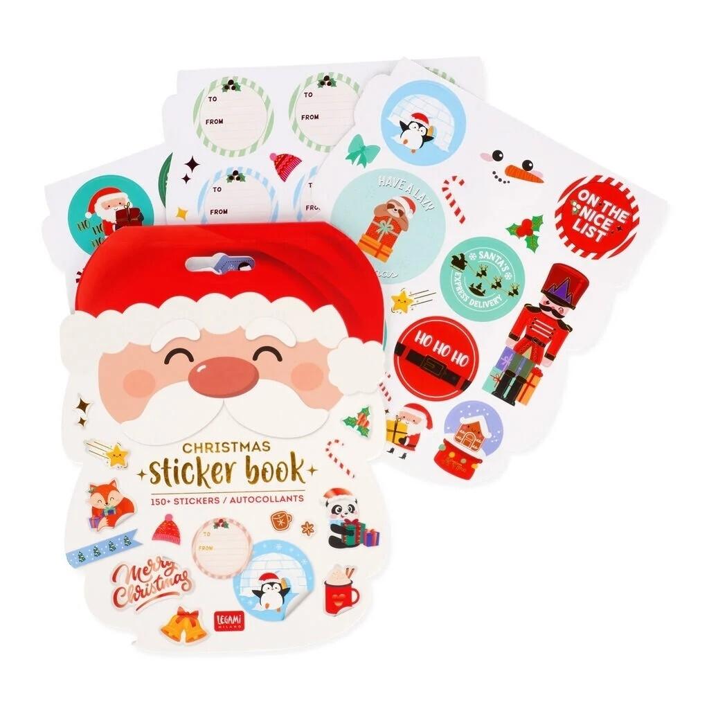 Legami Cuaderno 150 Adhesivos Navideños
