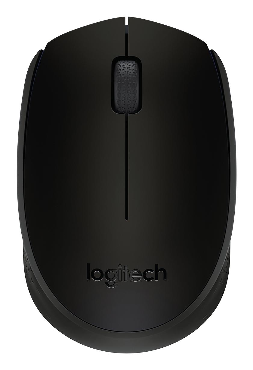 Logitech B170 Ratón Óptico Inalámbrico Negro