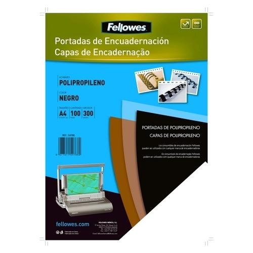 Fellowes Tapas Encuadernacion A4 Pp Transparente 500 Micras