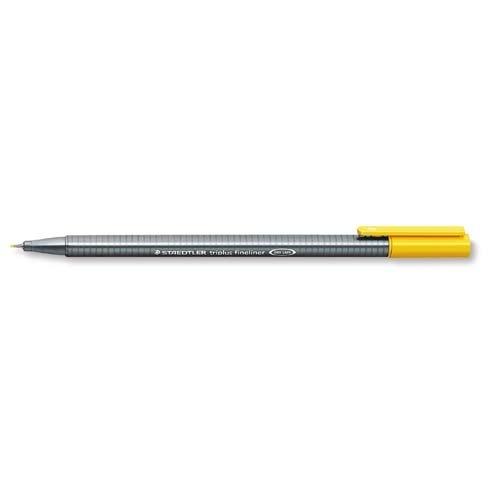 Staedtler Triplus Fineliner Rotulador Punta Fina 0,3 mm Amarillo
