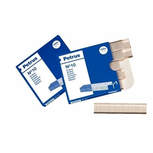 Petrus Nº10 Grapas Galvanizadas (1000 ud.)