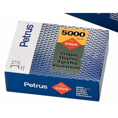 Petrus 530/4 Grapas Cobreadas (5000u)