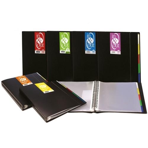 Das Grafoplas Carpeta Fundas A4 (20) Extraibles Negra