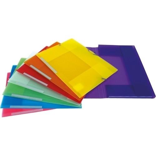 Grafoplas Carpeta Gomas Folio 3 Solapas Pp Azul Colorgraf