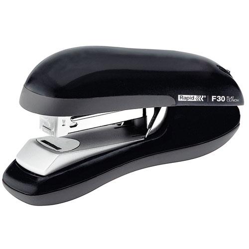 Rapid FlatClinch F30 Grapadora Sobremesa Negro
