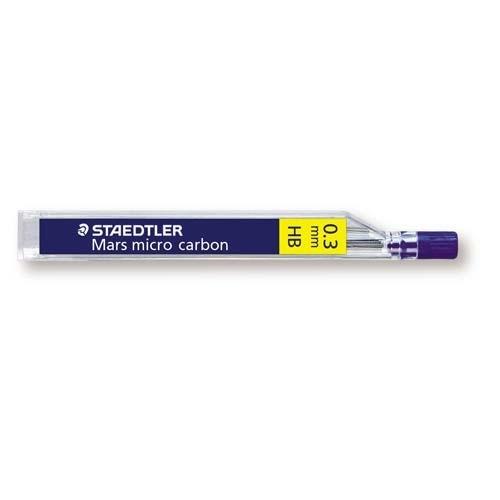 Staedtler Mars Micro Carbon Minas Recambio 0,3 mm HB (12 Uds.)