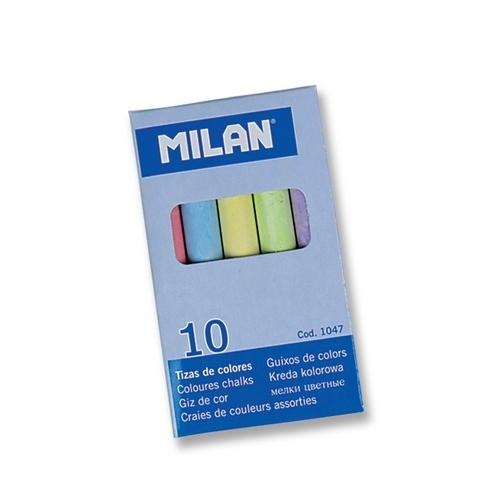 Milan Tizas Colores Surtidos Caja 10 Unidades
