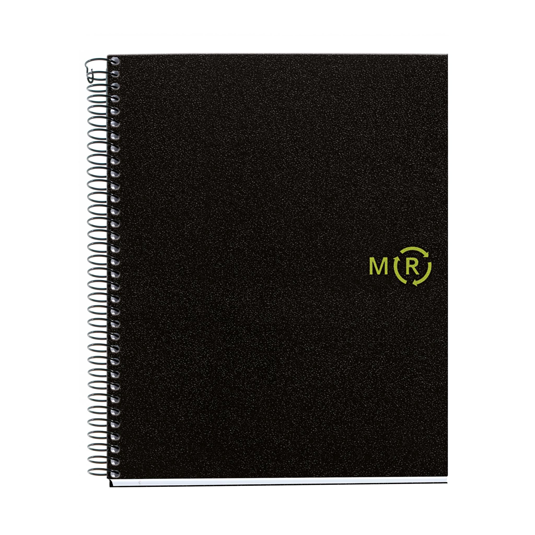 Miquelrius Libreta Espiral A5 Cuadrícula 5mm Tapa Polipropileno 120 Hojas 80g Reciclado