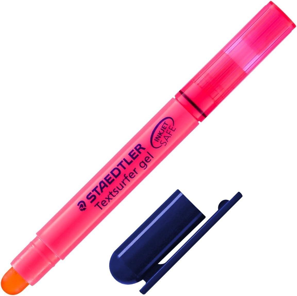 Staedtler Textsurfer Gel Subrayador Fluorescente Cera Rosa