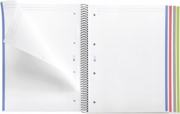 Miquelrius Libreta Espiral A5 Liso Tapa Cartón 160 Hojas 70g