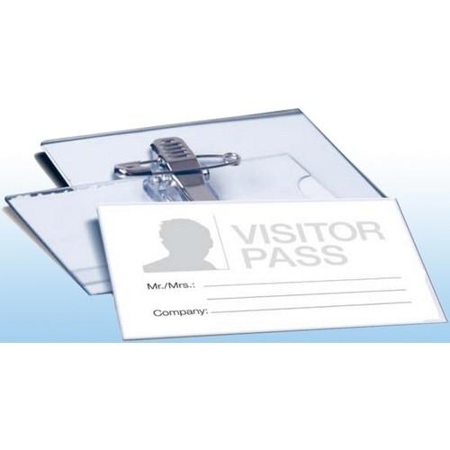 Apli Identificador Combi Pinza Metálica + Alfiler 90x56 mm (25 Uds.)