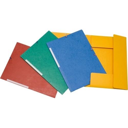 Grafoplas Carpeta Gomas Folio 3 Solapas Cartongraf Rojo