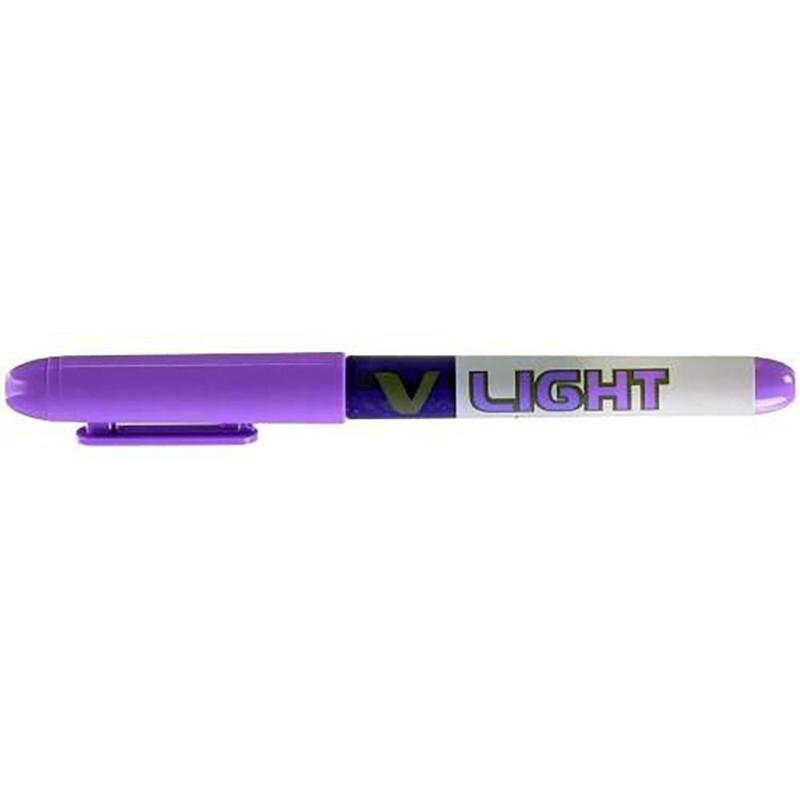 Pilot V Liquid Light Subrayador Violeta