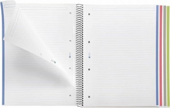 Miquelrius Libreta Espiral A5 Rayado Tapa Cartón 160 Hojas 70g