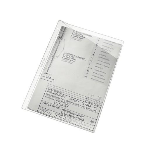 Esselte Fundas Planos A4 PVC Transparentes 4 Taladros 100 (Uds.)