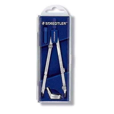 Staedtler Mars 554 T01 Compás Metal, Adaptador, Caja Minas